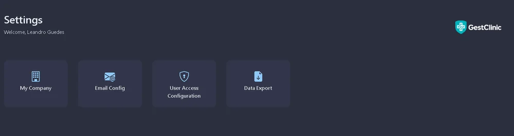 Configurações