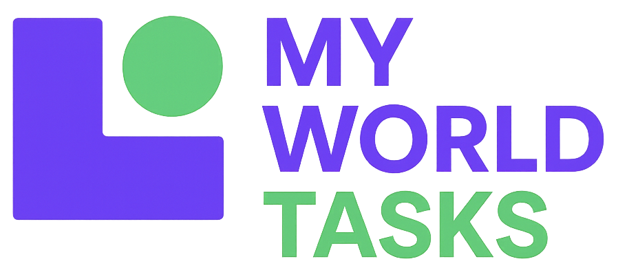 Logo My World Tasks